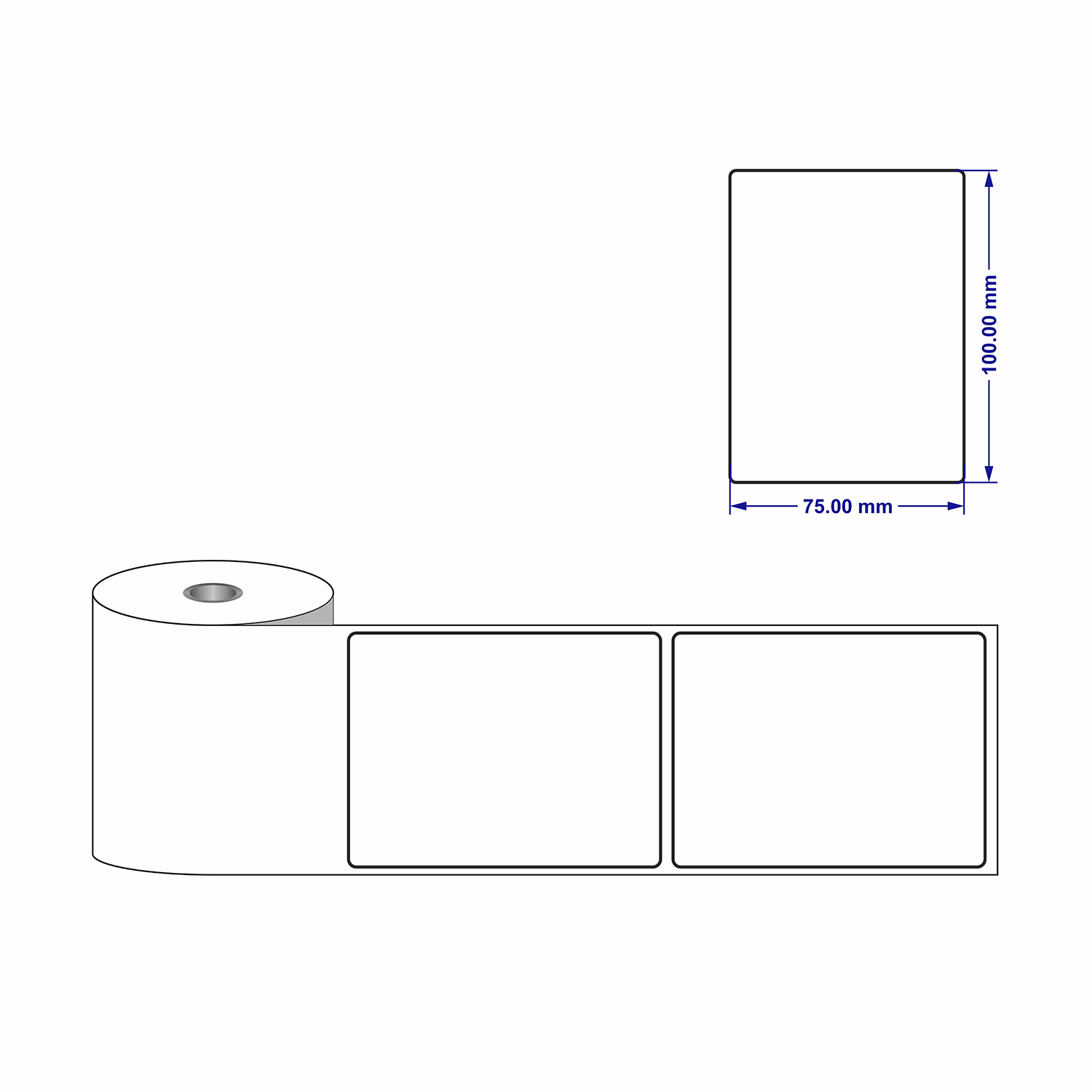 Thermal Label roll