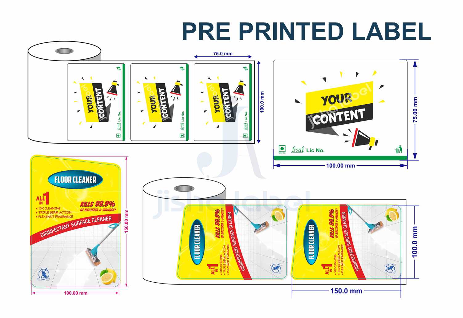 3 SLEEVE LABELs