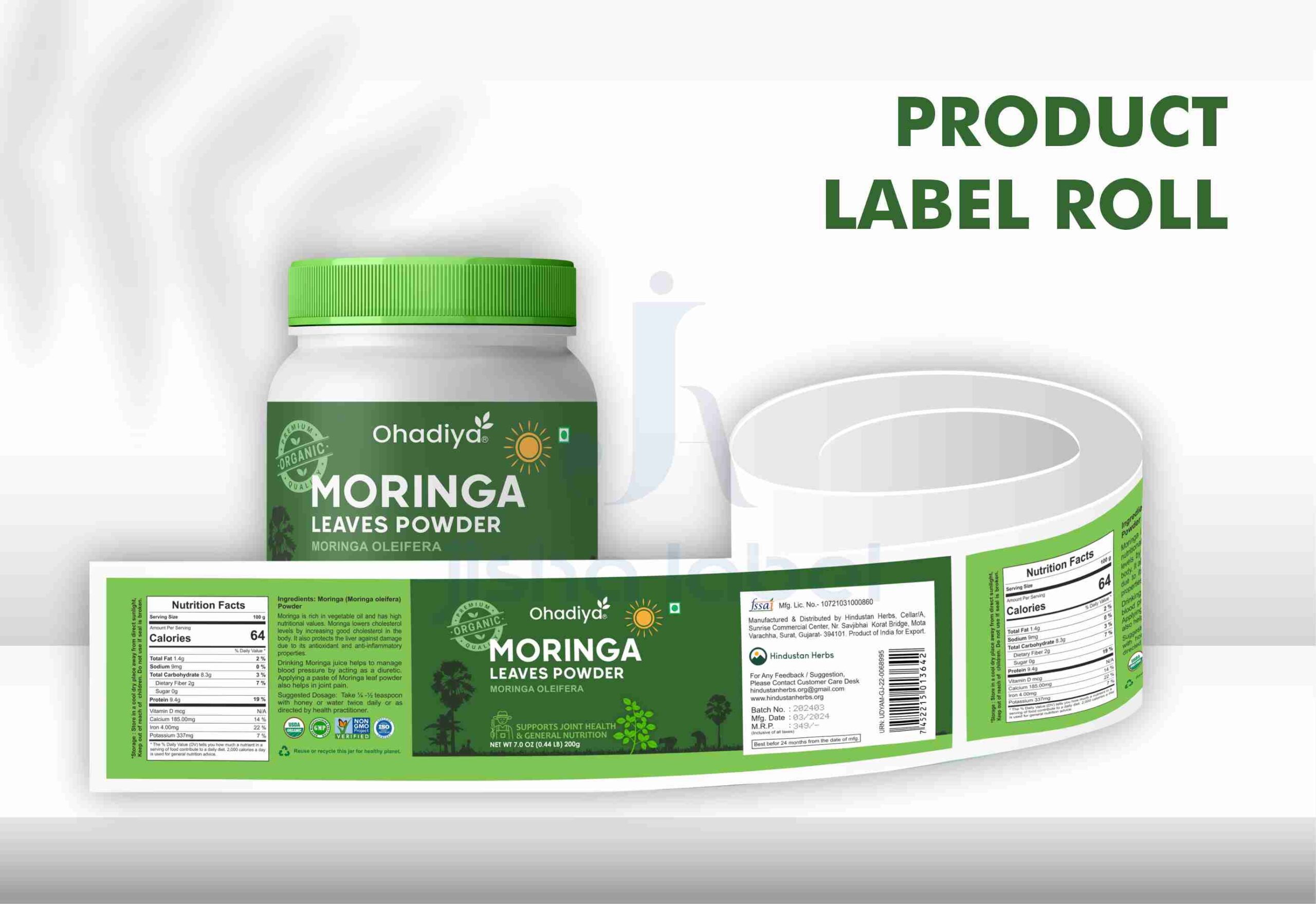 1 SLEEVE LABELs